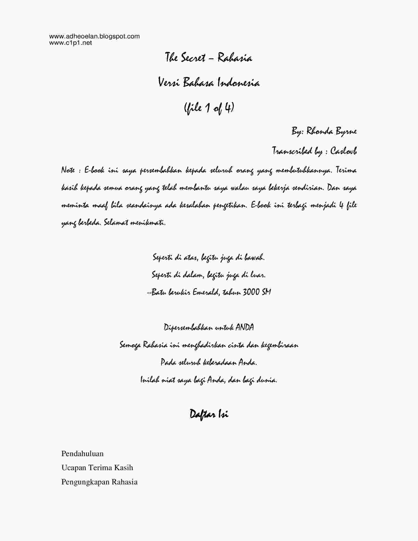 010 The Secret By Rhonda Byrn