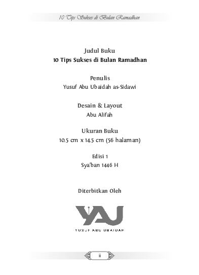 10-tips-sukses-di-bulan-ramadhan-yusuf-abu-ubaidah-as-sidawi
