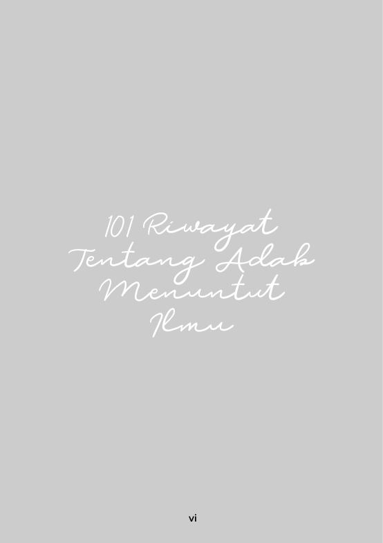101-riwayat-tentang-adab-menuntut-ilmumuhammad-rezki