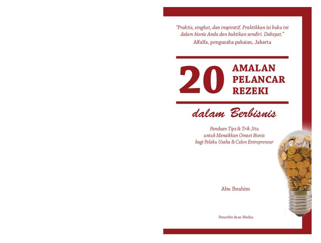 20 amalan pelancar rezeki dalam berbisnis   panduan tips dan trik jitu untuk menaikkan omzet bisnis bagi pelaku usaha dan calon entrepreneur   abu ibrahim
