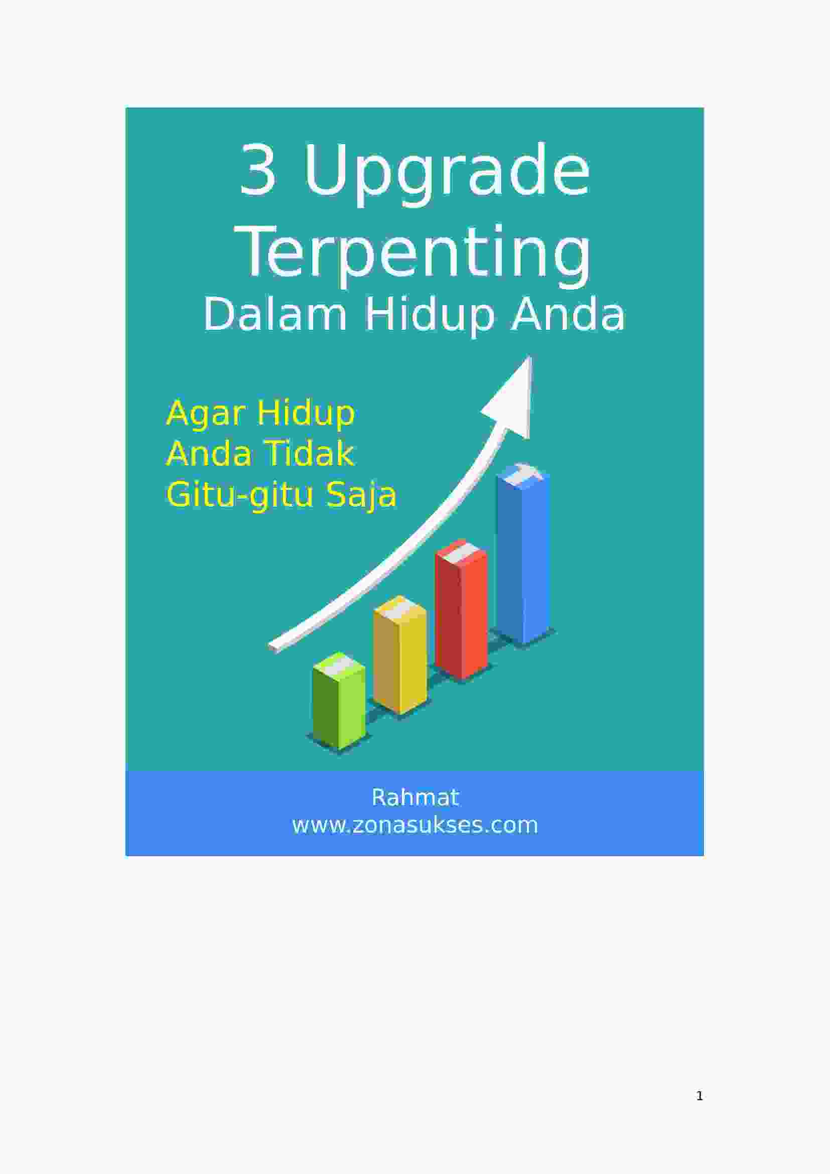 3 upgrade terpenting dalam hidup and