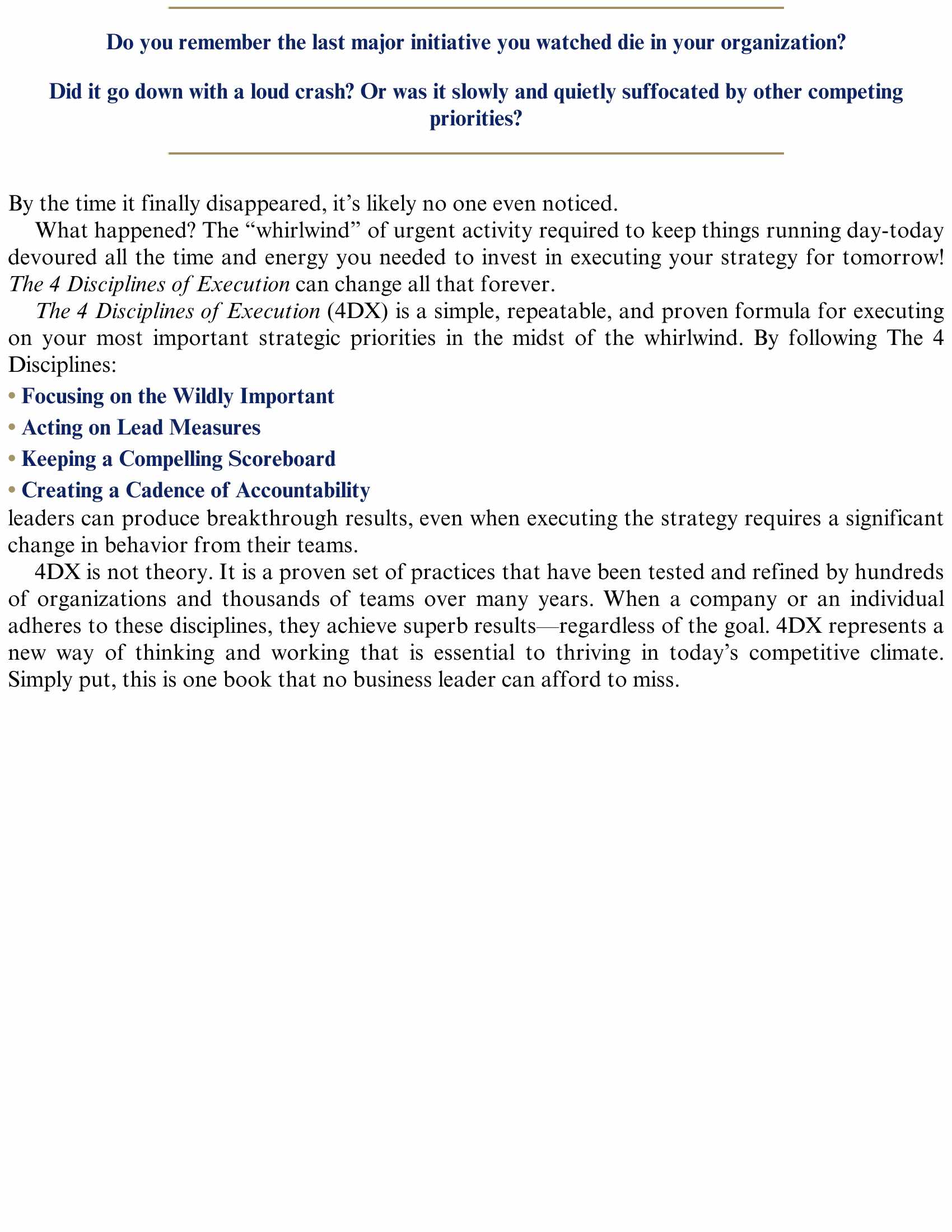 4-discipline-of-execution