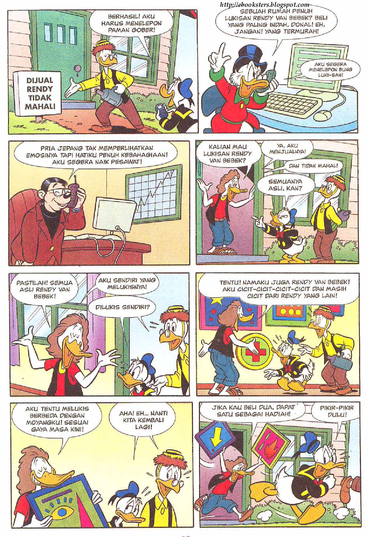 7-donal-bebek-memburu-ronda-malam