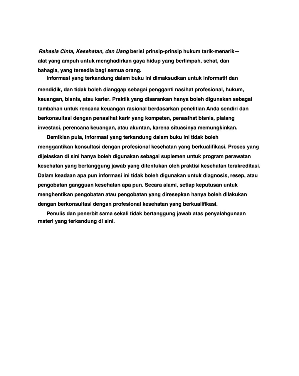 819-the-secret-to-love-health-and-money-a-masterclass-tidak-diketahui