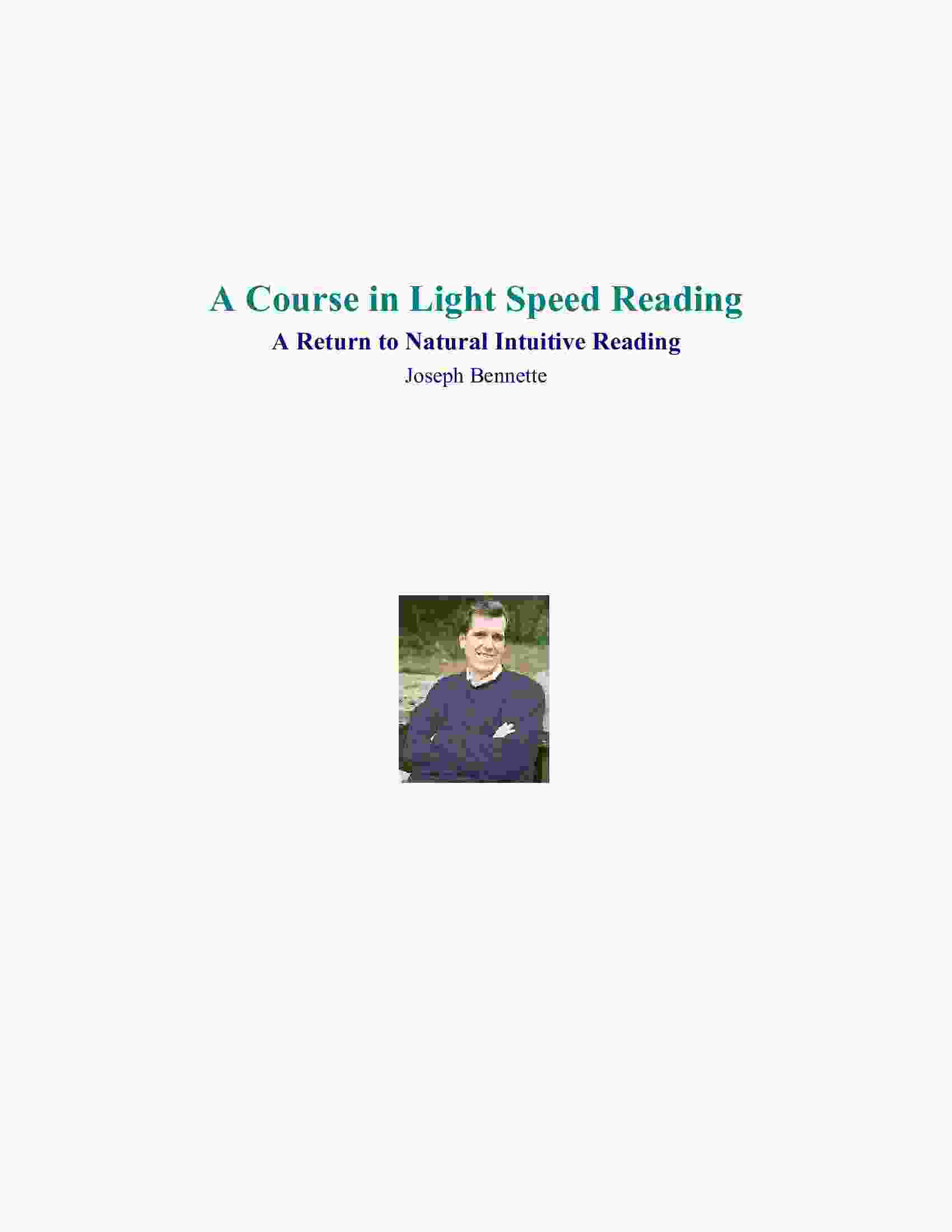 a_course_in_light_speed_reading