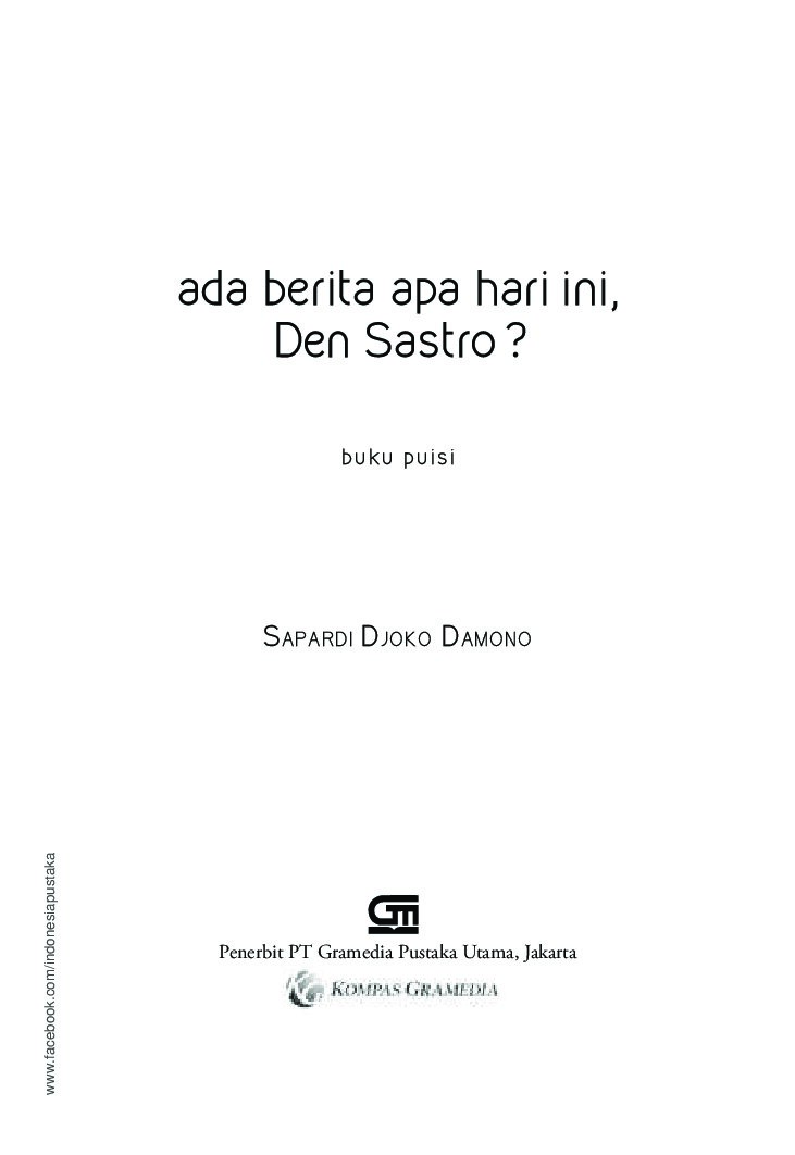 ada-berita-apa-hari-ini-den-sastro-by-sapardi-djoko-damono