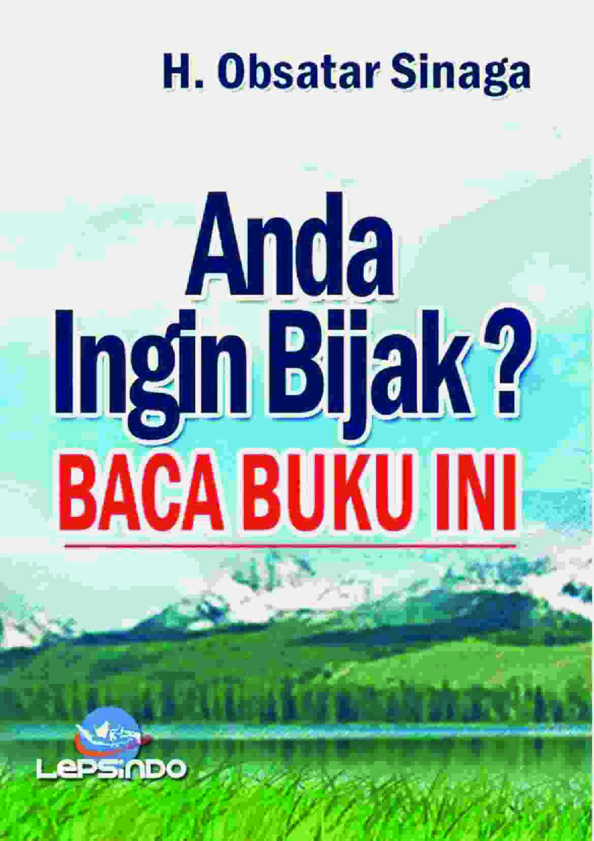 anda ingin bijak baca buku ini