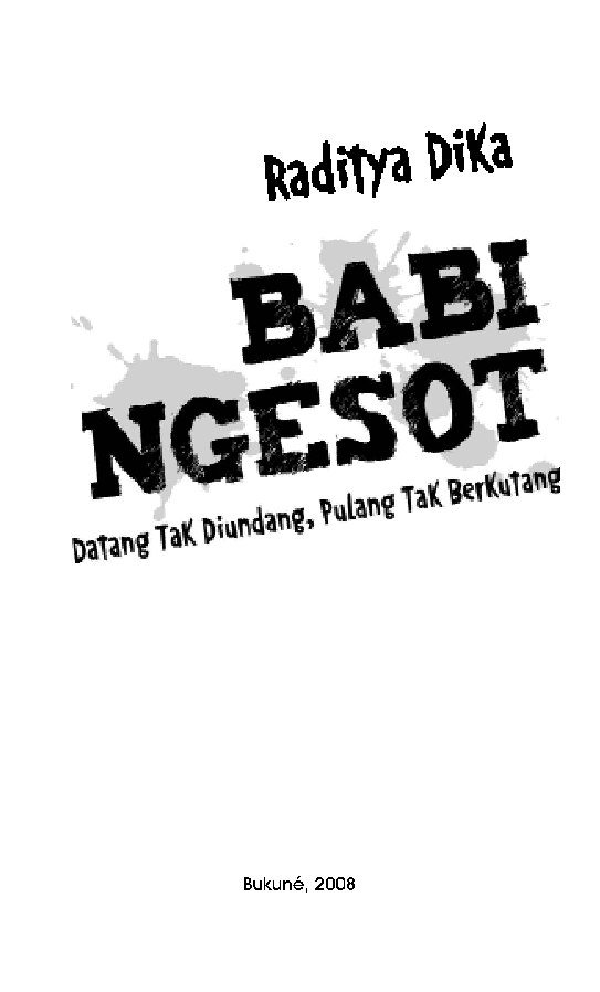 babi-ngesot-by-raditya-dika