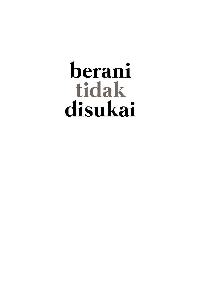 berani-tidak-disukai