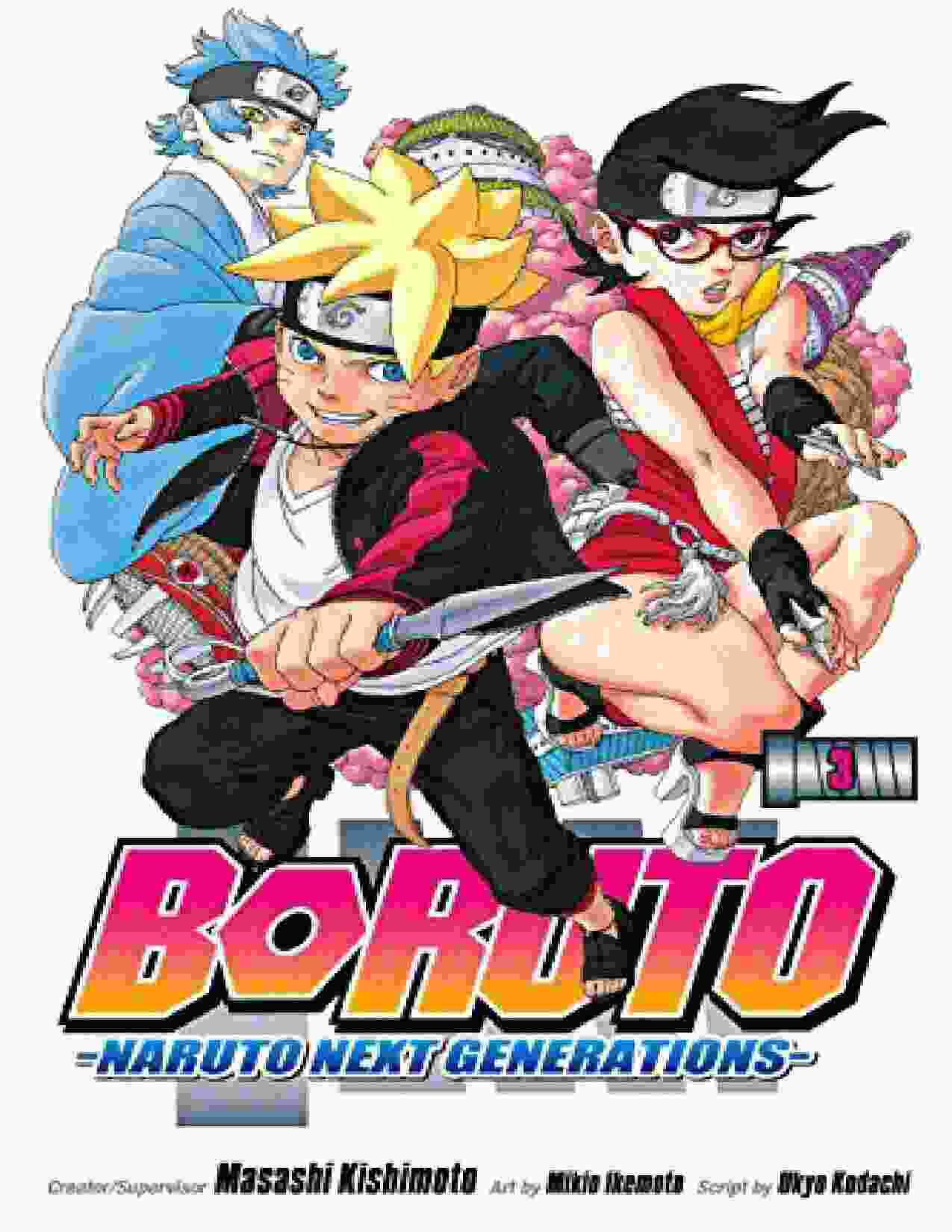 boruto vol  3 by masashi kishimotoukyo kodachi