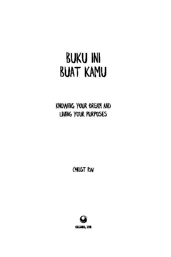 buku-ini-buat-kamu---mengetahui-impian-dan-tujuan-anda-lalu-mewujudkannya---crhris-rw