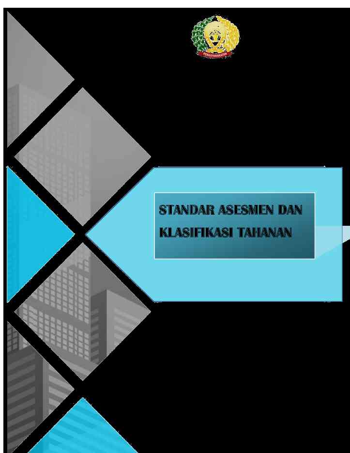 buku panduan standar asesmen dan klasifikasi tahana