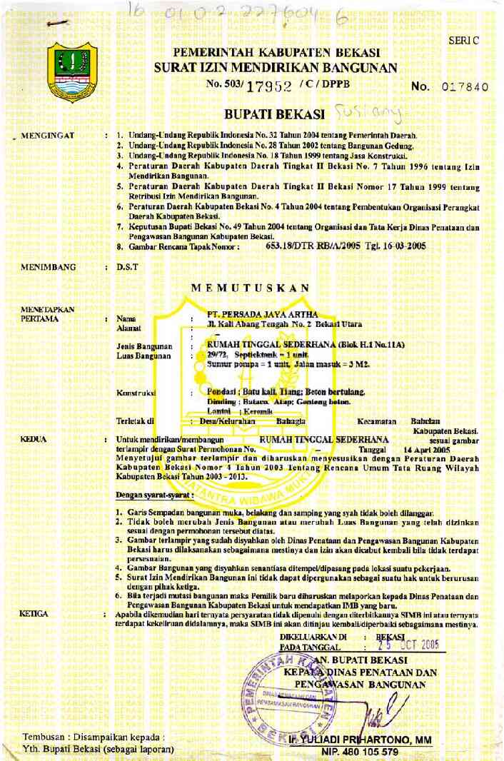 bupati bekasi