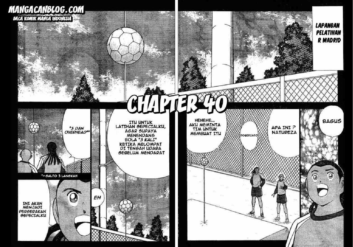 captain tsubasa en la liga 40