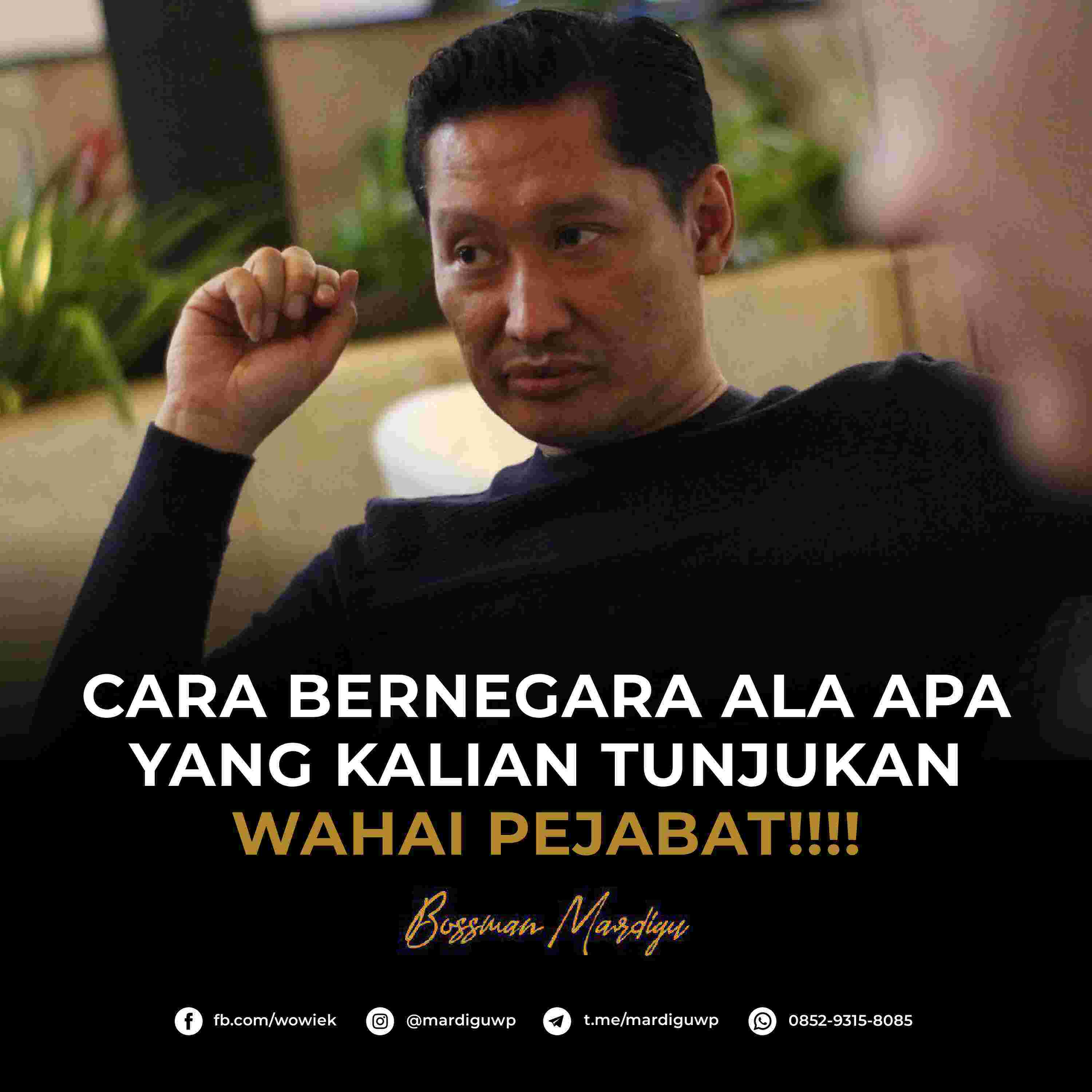 Cara Bernegara Ala Apa Yang Kalian Tunjukan Pejabat