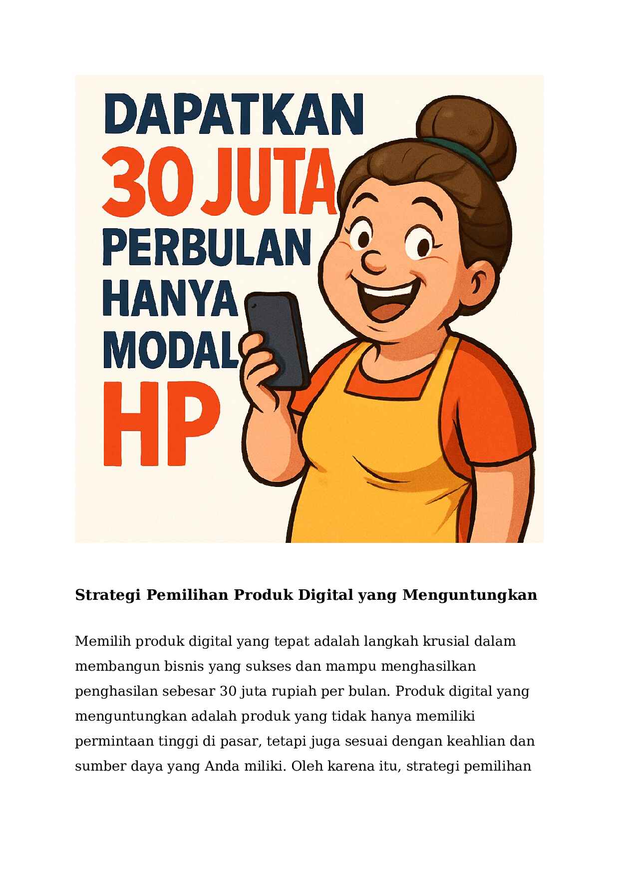cara-mendapatkan-30-juta-modal-hape-emak-emak