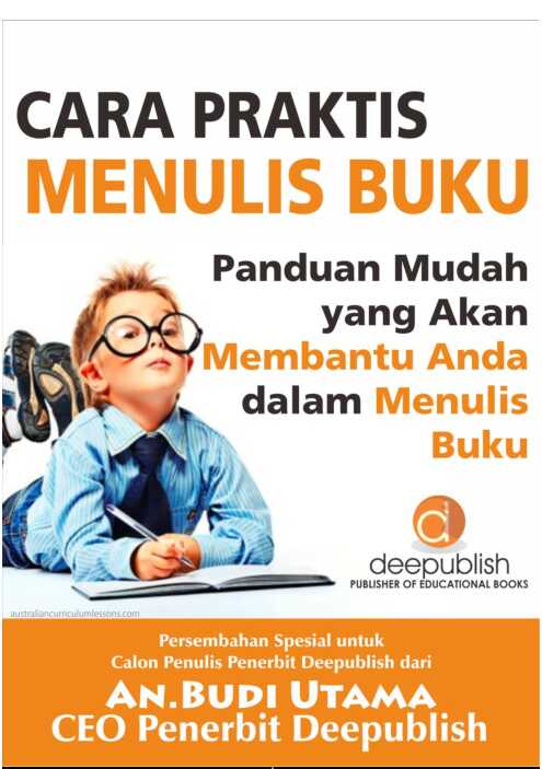 cara praktis menulis buku   panduan mudah yang akan membantu dalam menulis buku   budi utama