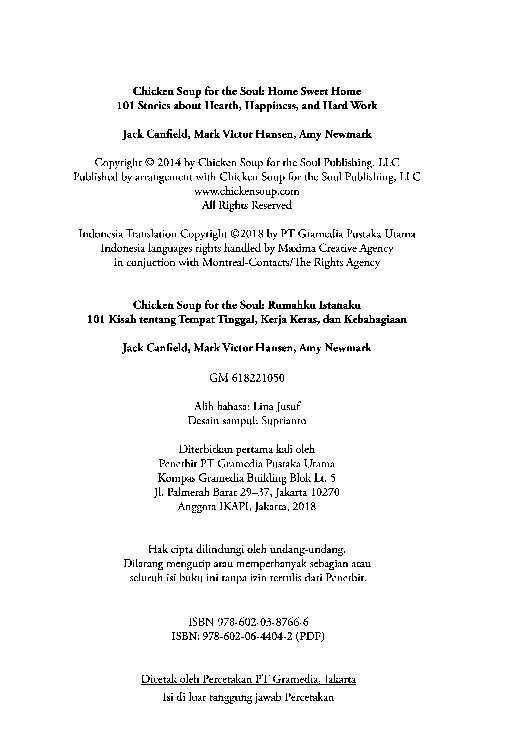 chicken---rumahku-istanaku---seri-chicken-soup-of-the-soul---amy-newmark-dkk-