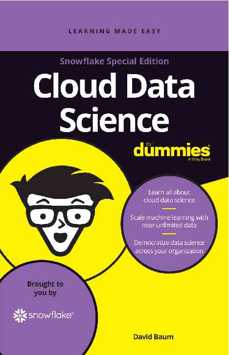 cloud data science for dummies