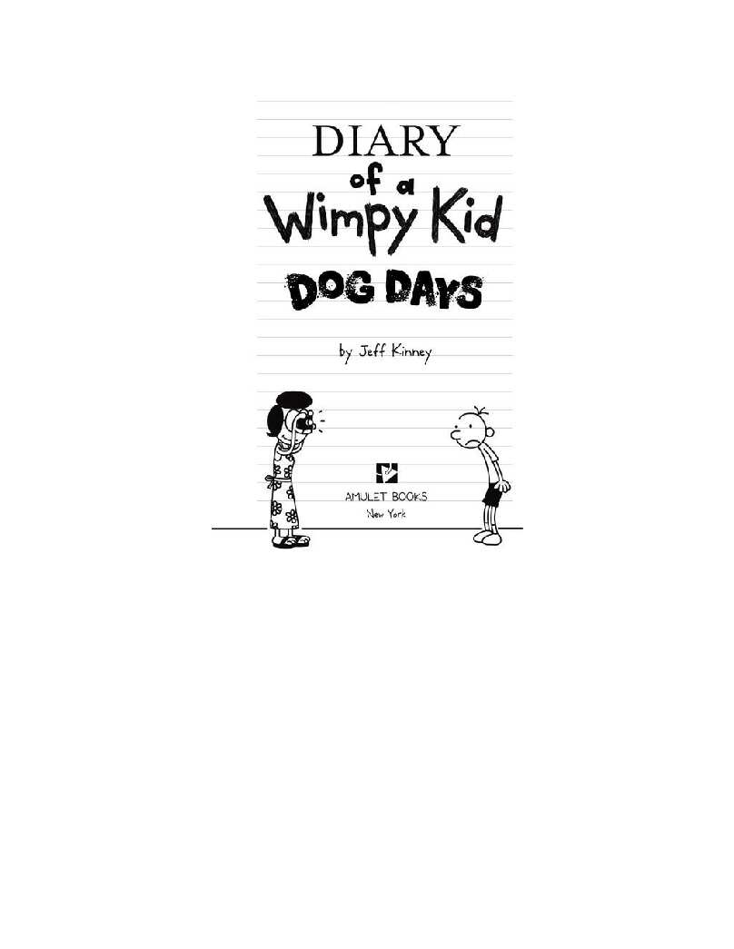 diary-of-a-wimpy-kid--04----dog-days---jeff-kinney
