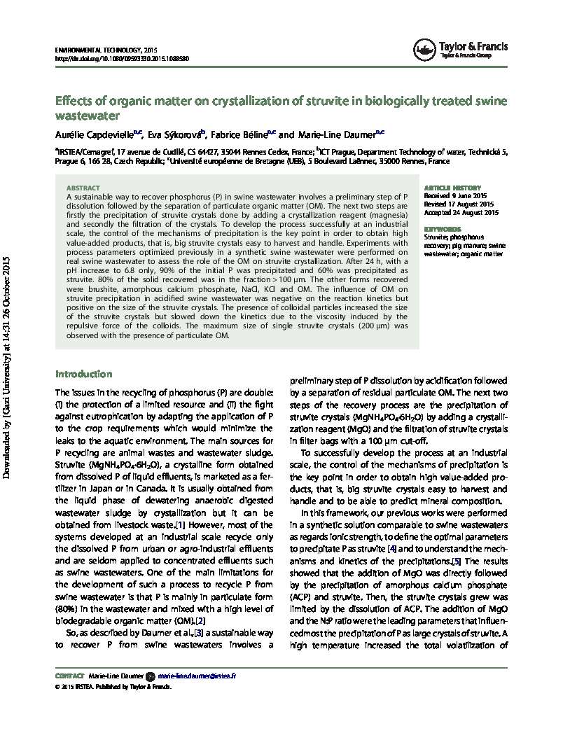 effects-of-organic-matter-on-crystallization-struvite-in-biologically-treated-swine-wastewater-21