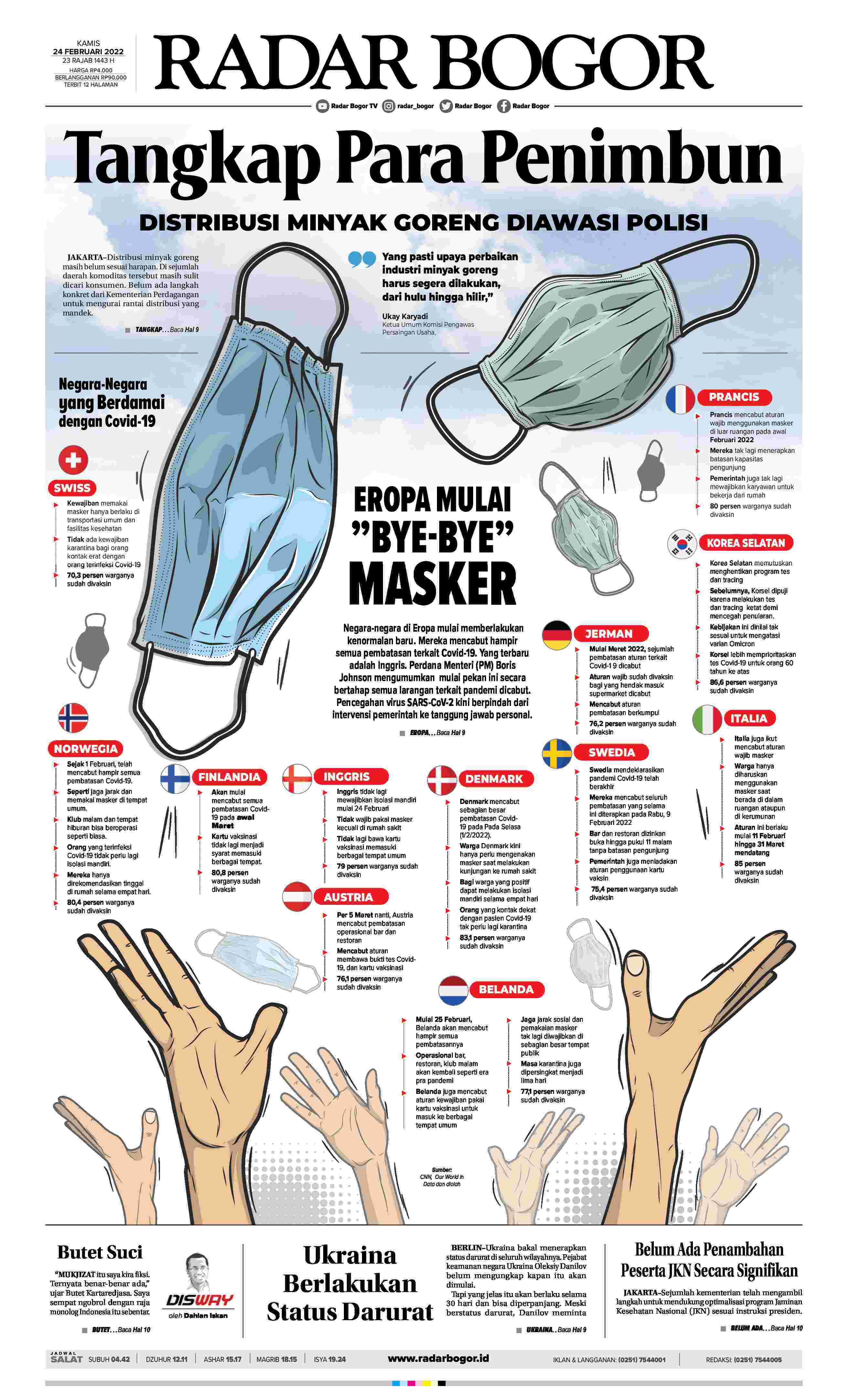 Epaper Radar Bogor 24 Februari 2022