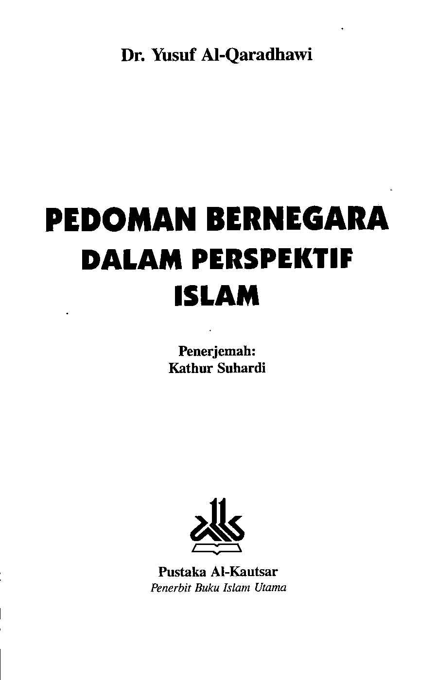 fikih-daulah-dalam-alquran-dan-sunnah-syaikh-yusuf-al-qardhawi