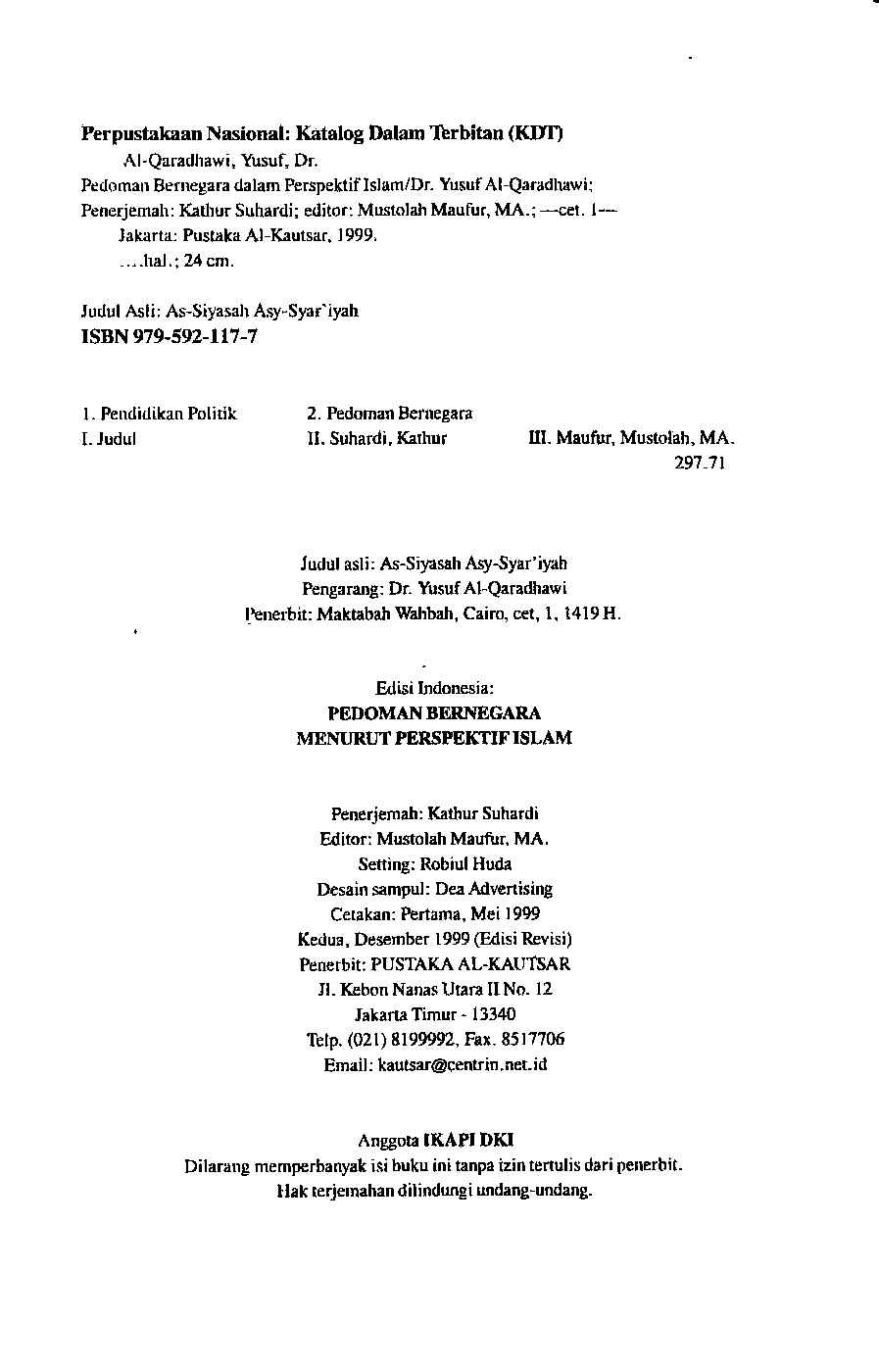 fikih-daulah-dalam-alquran-dan-sunnah-syaikh-yusuf-al-qardhawi
