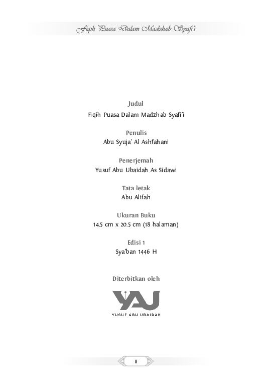 fiqih-puasa-dalam-madzhab-syafiiabu-syuja-al-ashfahani