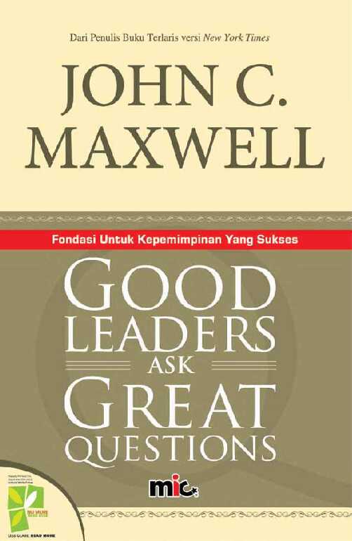 good leaders ask great questions
