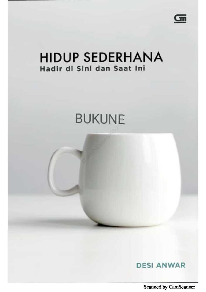 hidup sederhana