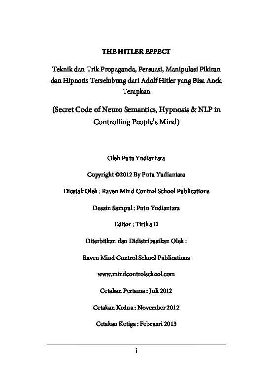 hitler-effect---putu-yudiantara