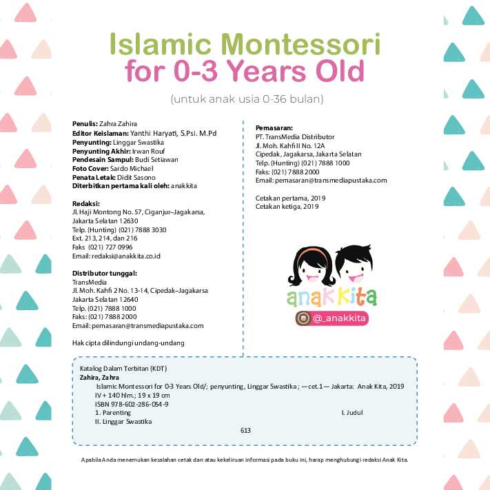 islamic-montessori---panduan-mendidik-anak-dengan-metode-montessori-dan-pendekatan-nilai-nilai-islami-146-halaman---zahra-zahira