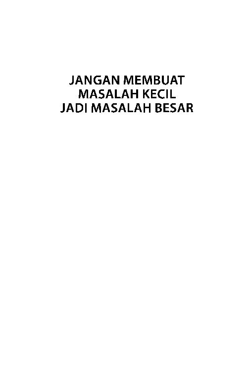 jangan-membuat-masalah-kecilrichard-carlson