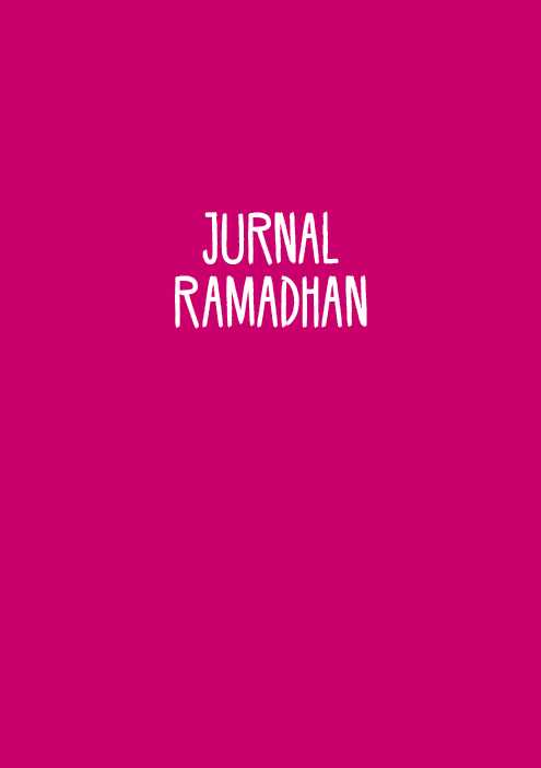 jurnal ramadhancatatan harian bulan suci ramadhan