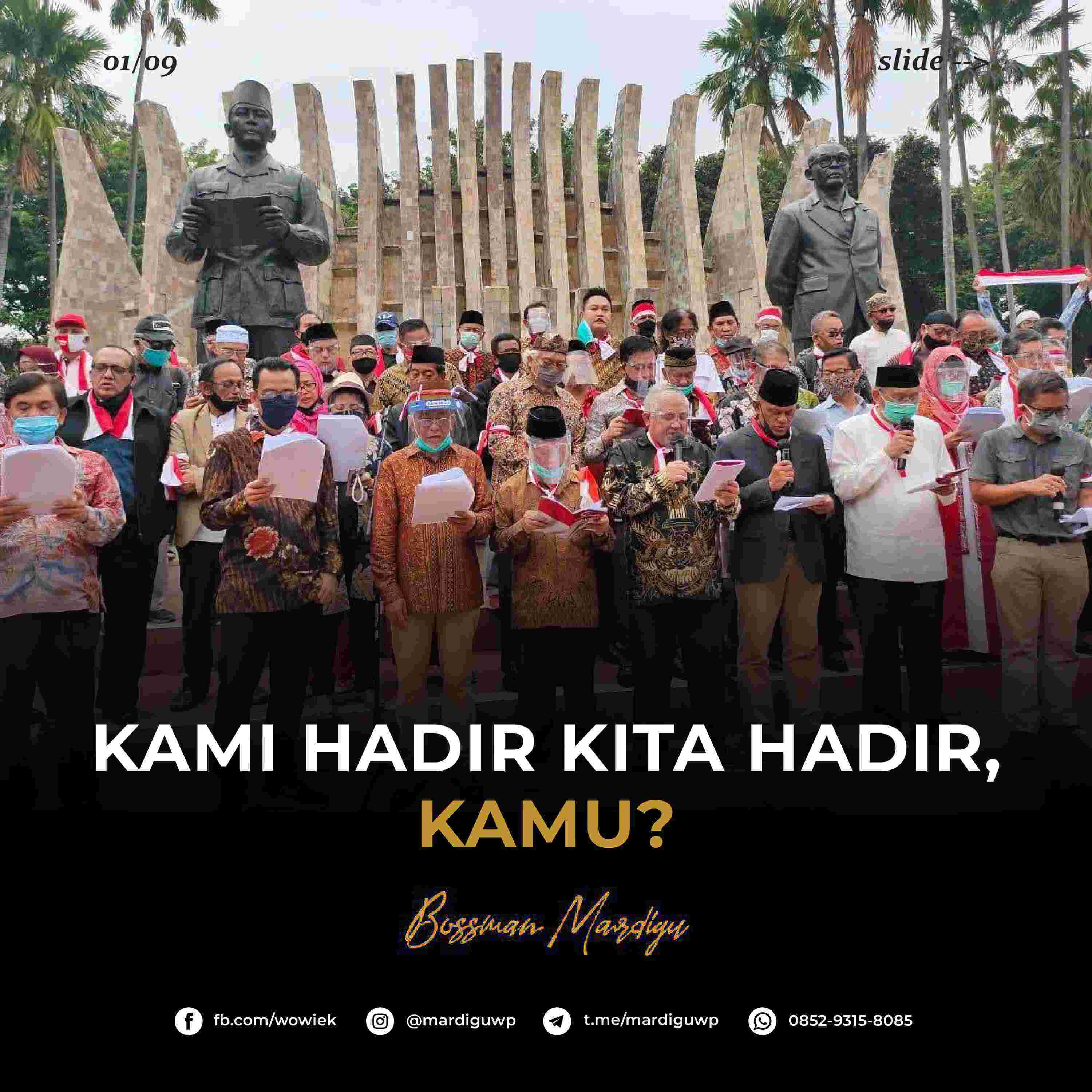 kami hadir kita hadir kamu