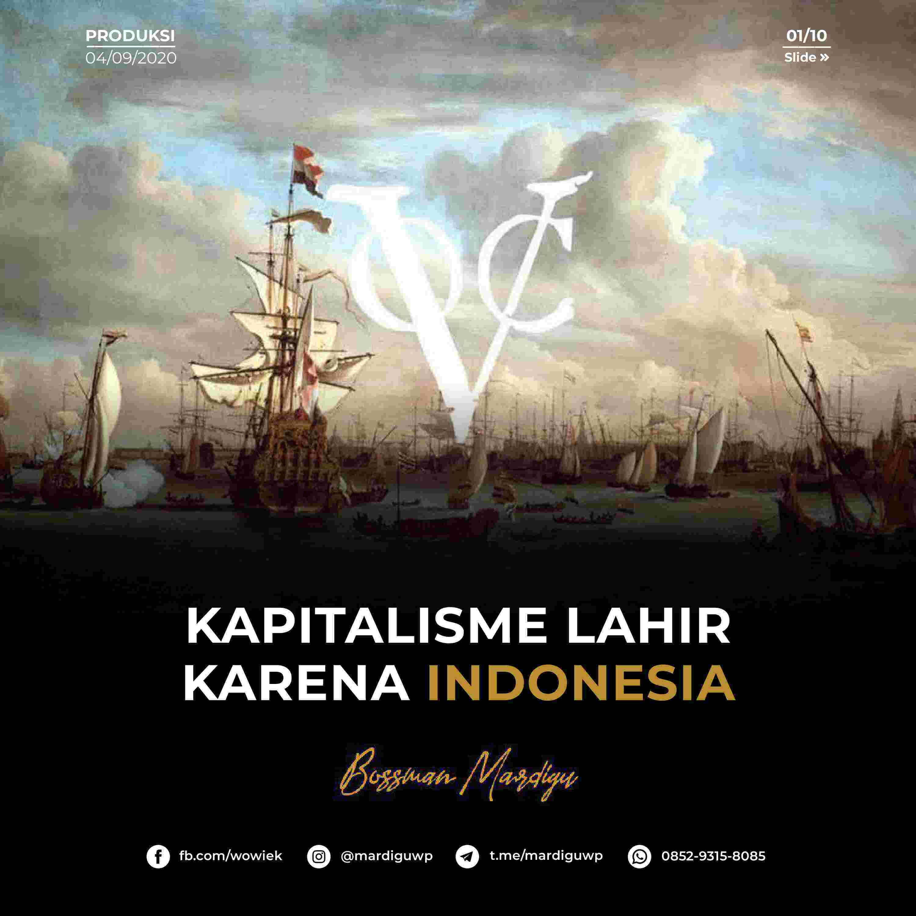 kapitalisme lahir karena indonesia