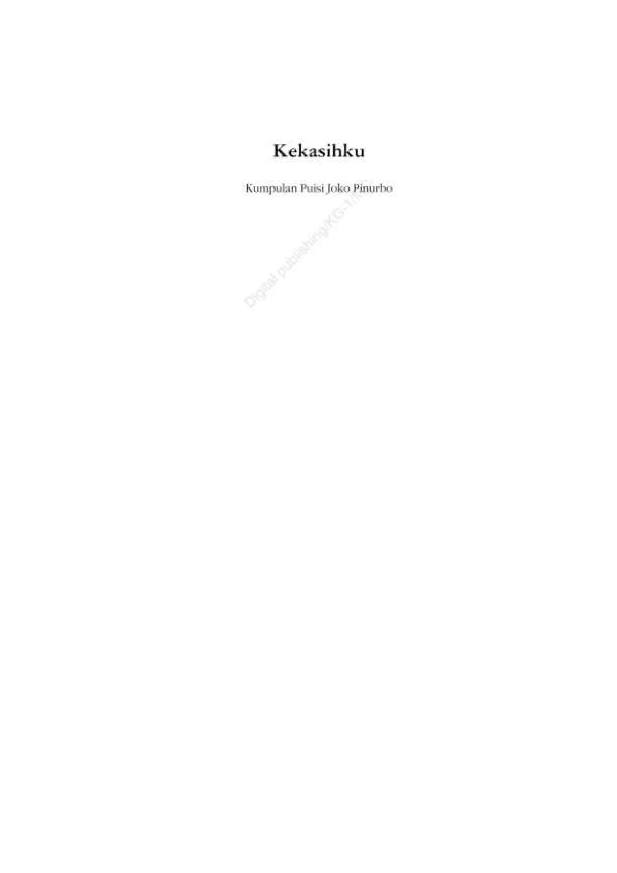 kekasihku-kumpulan-puisi-joko-pinurbo-by-joko-pinurbo