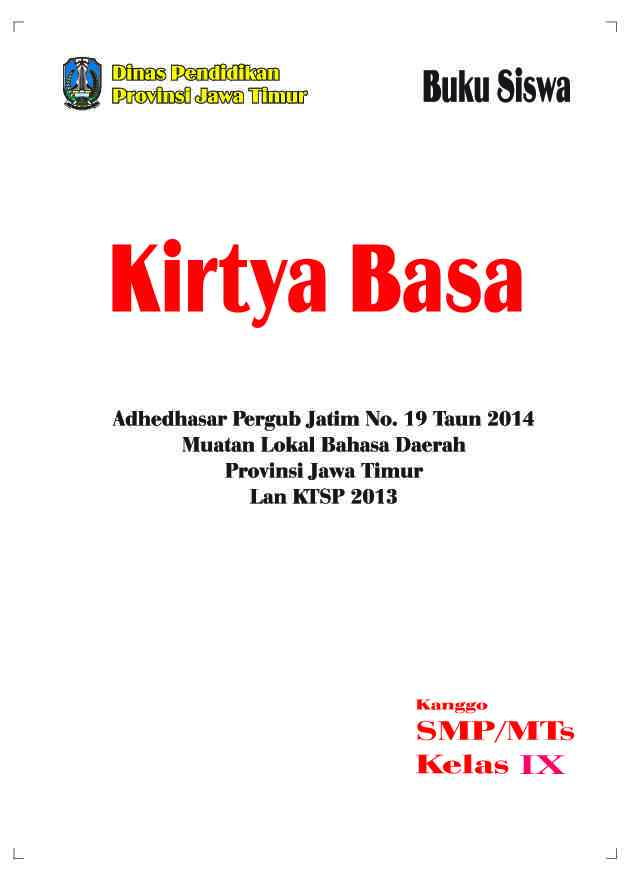 Kirtya Basa Ix Final