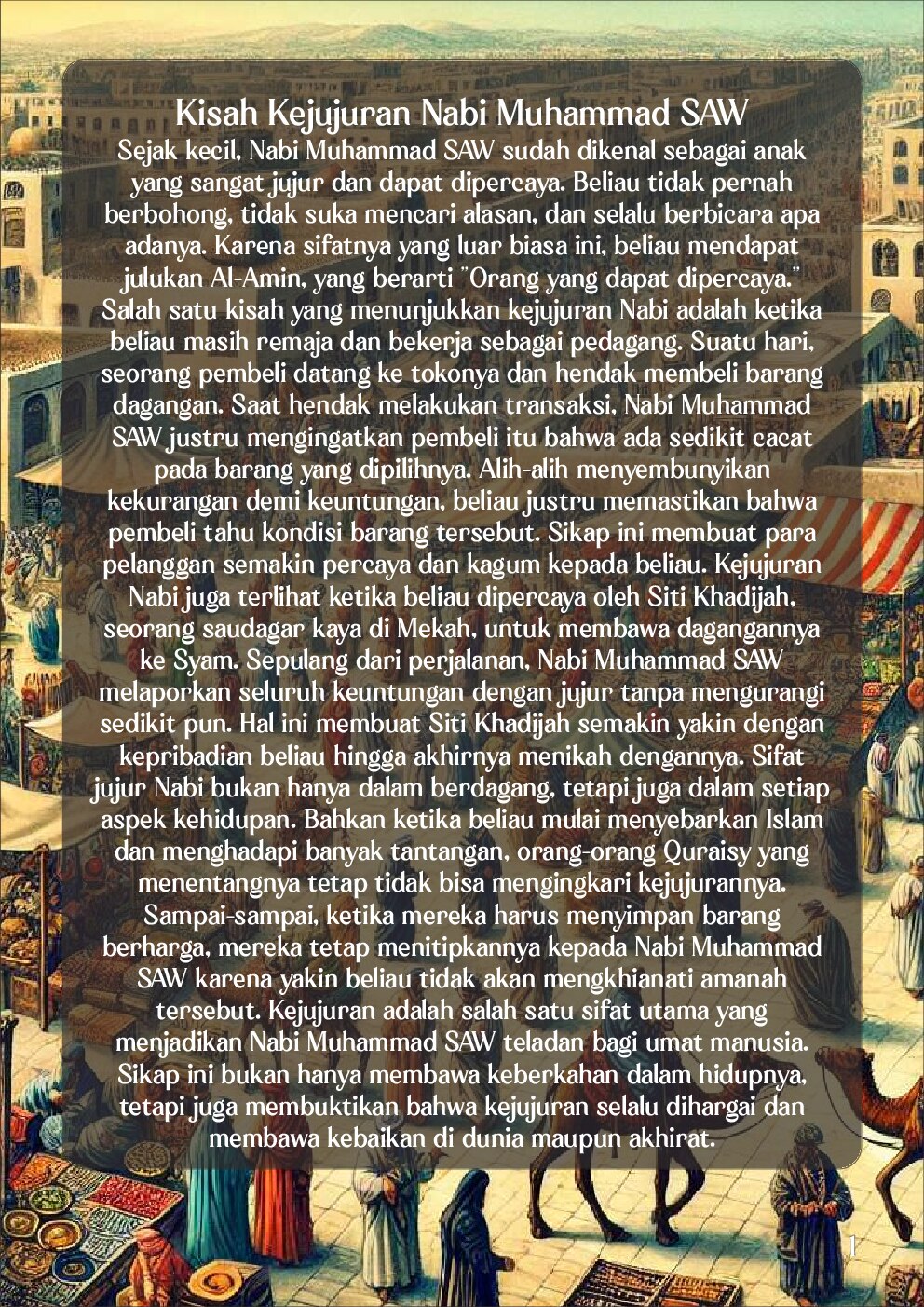 kisah-kejujurannabi-muhammad