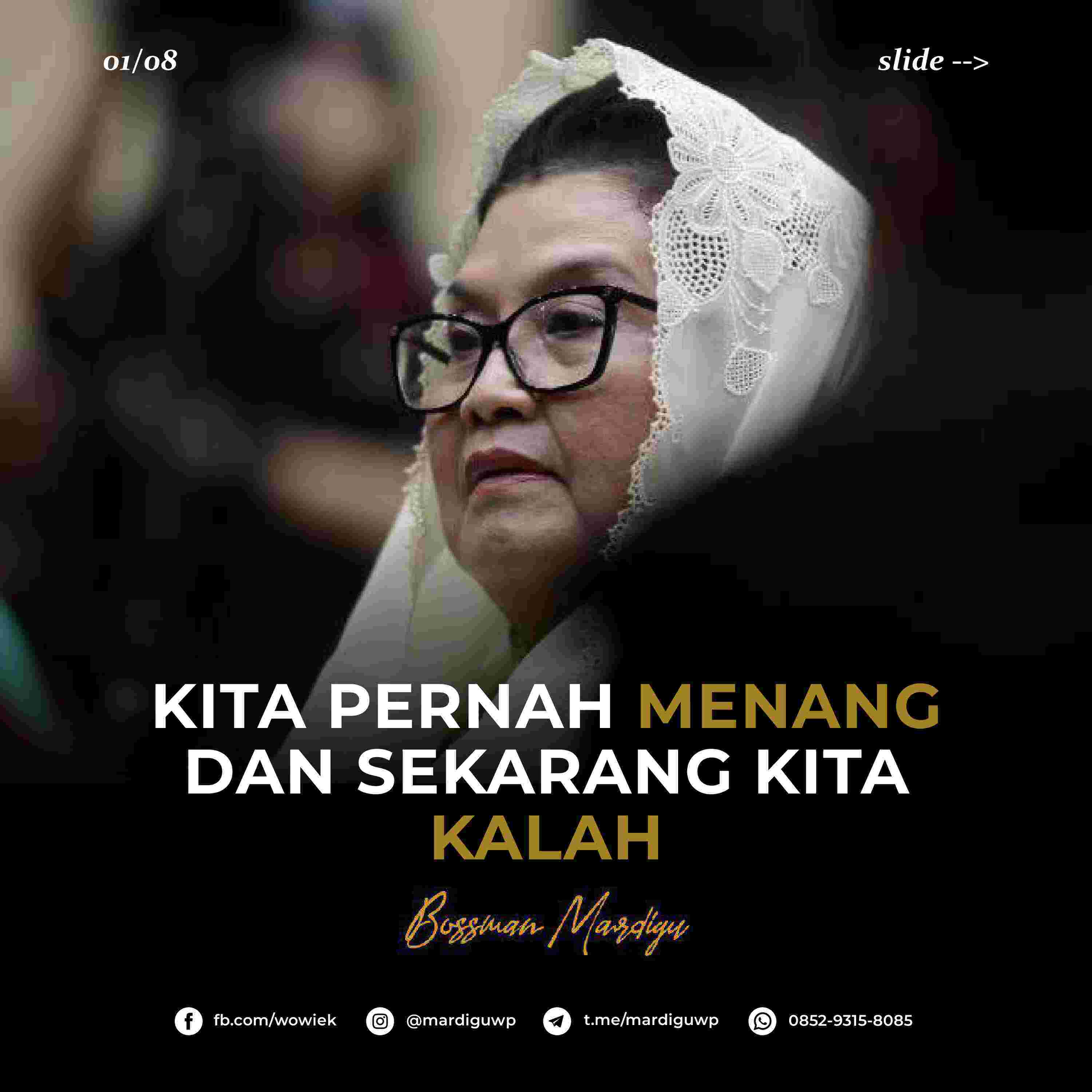 Kita Pernah Menang Dan Sekarang Kita Kalah