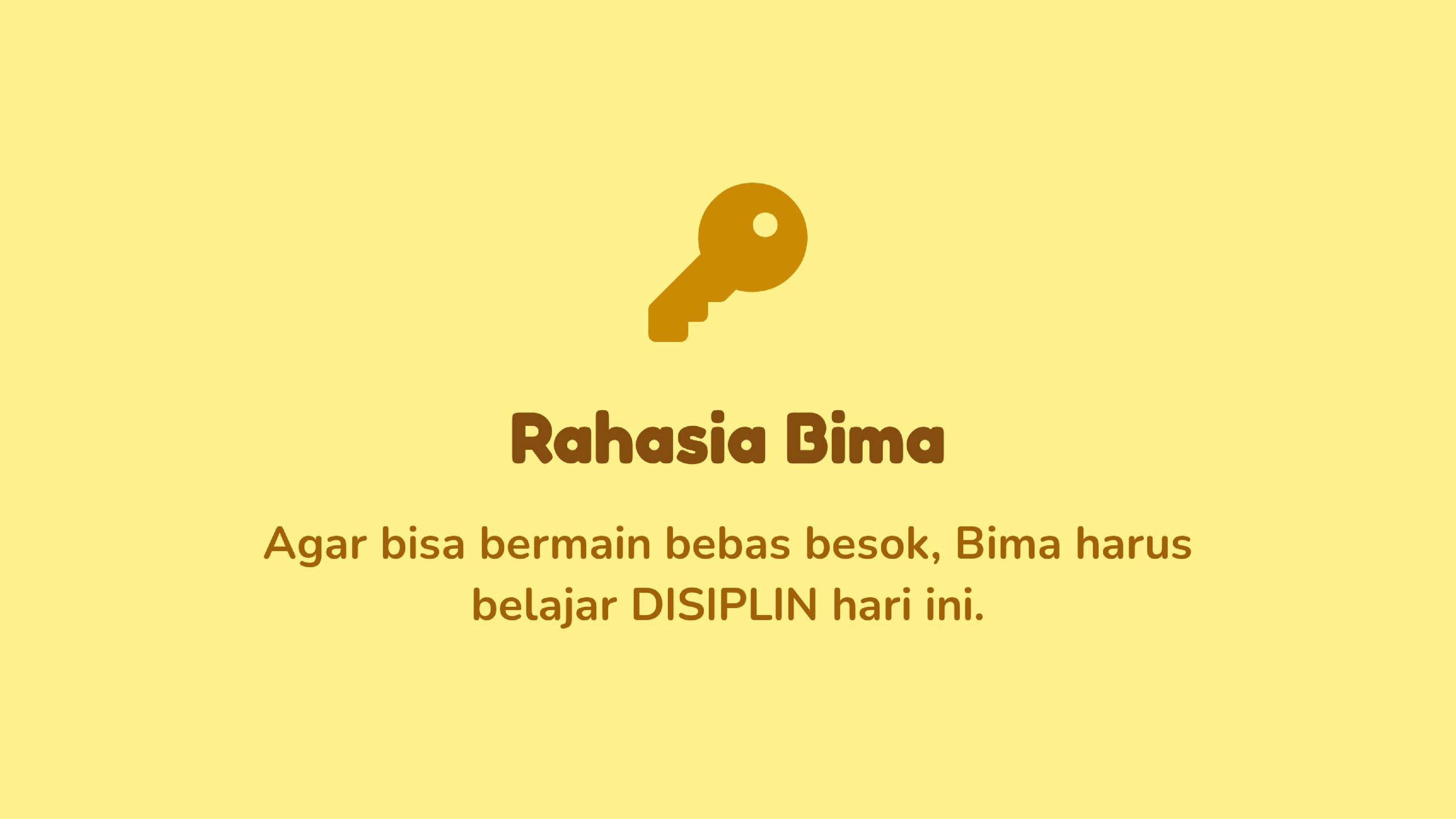 komik-bima-disiplin-hari-ini-bebas-esok-hari