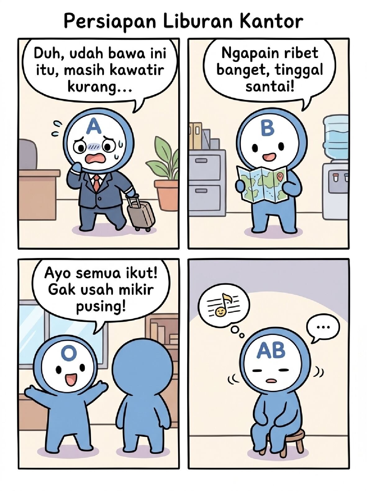 komik-golongan-darah-liburan-kantor-yang-kocak-7