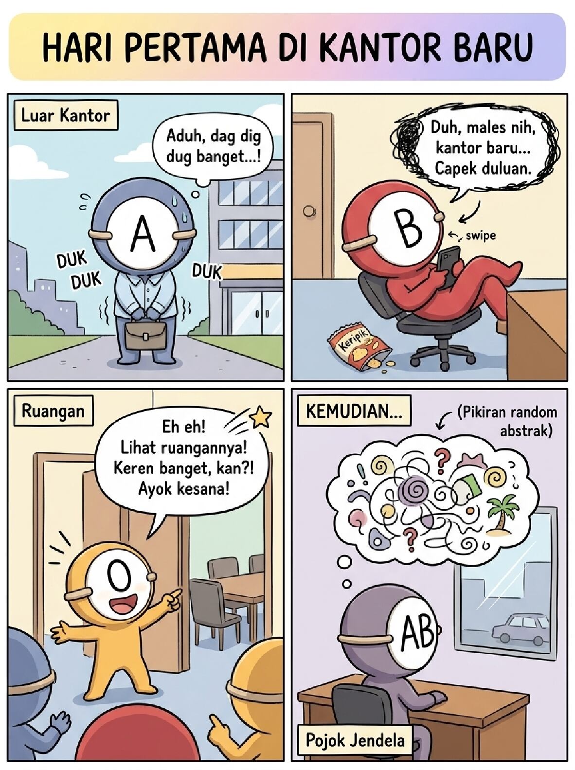 komik-golongan-darah-petualangan-seru-di-kantor-baru-6