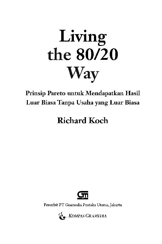 living-the-80-20-wayrichard-koch