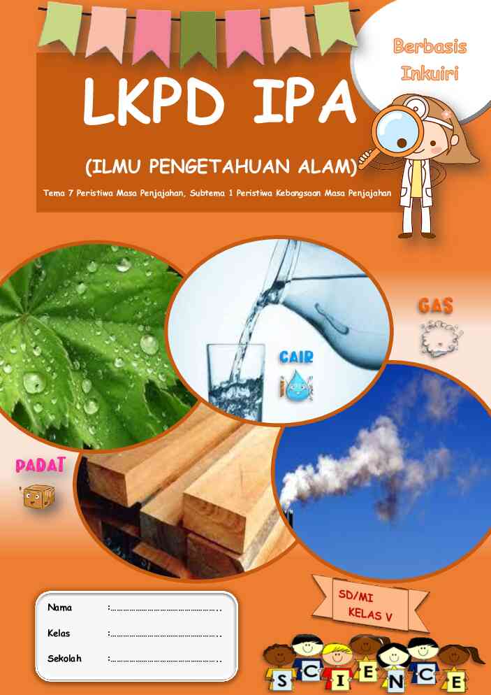 Lkpd Ipa Berbasis Inkuiri Sindi Finishh