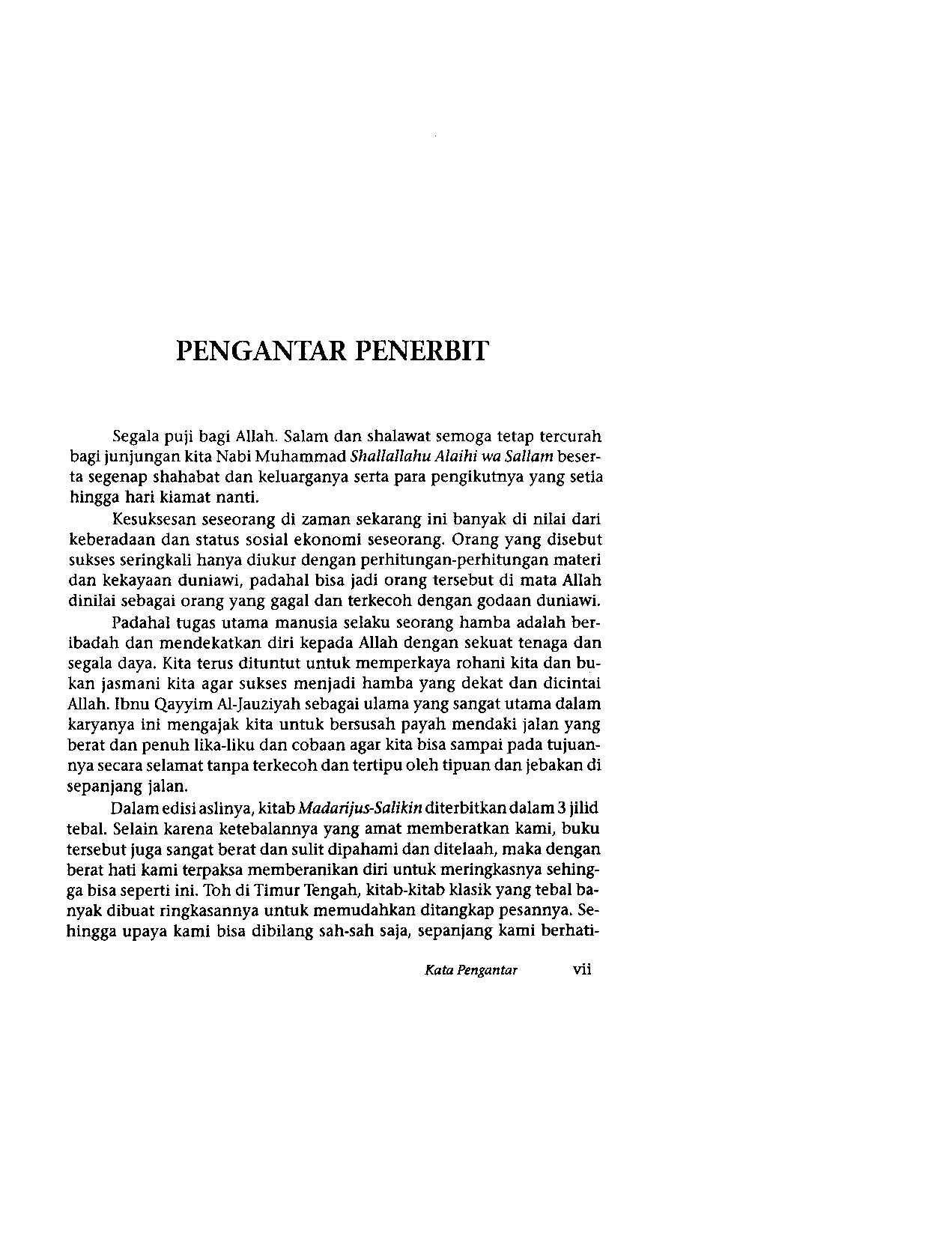 madarijus-salikin-pendakian-menuju-allah