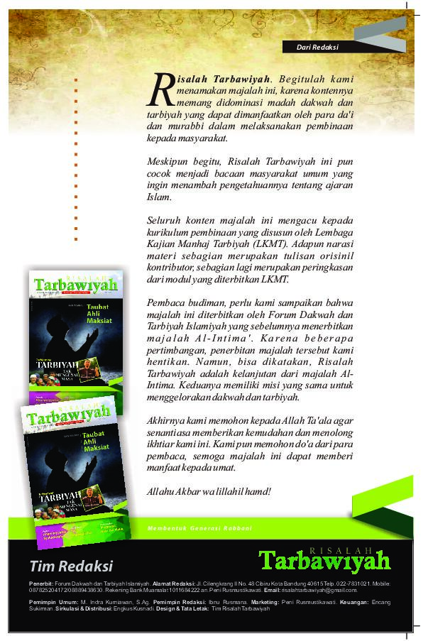 majalah-risalah-tarbawiyahedisi-taubat-ahli-maksiat