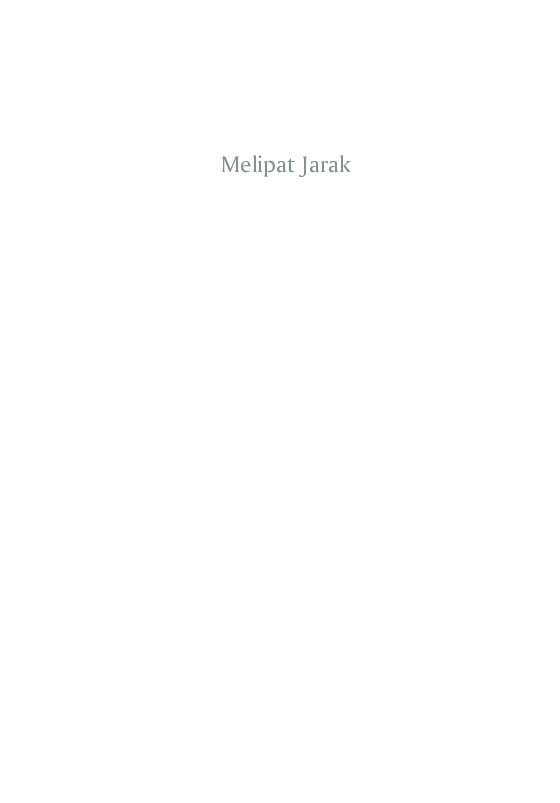melihat-jarak---serpihan-sajak