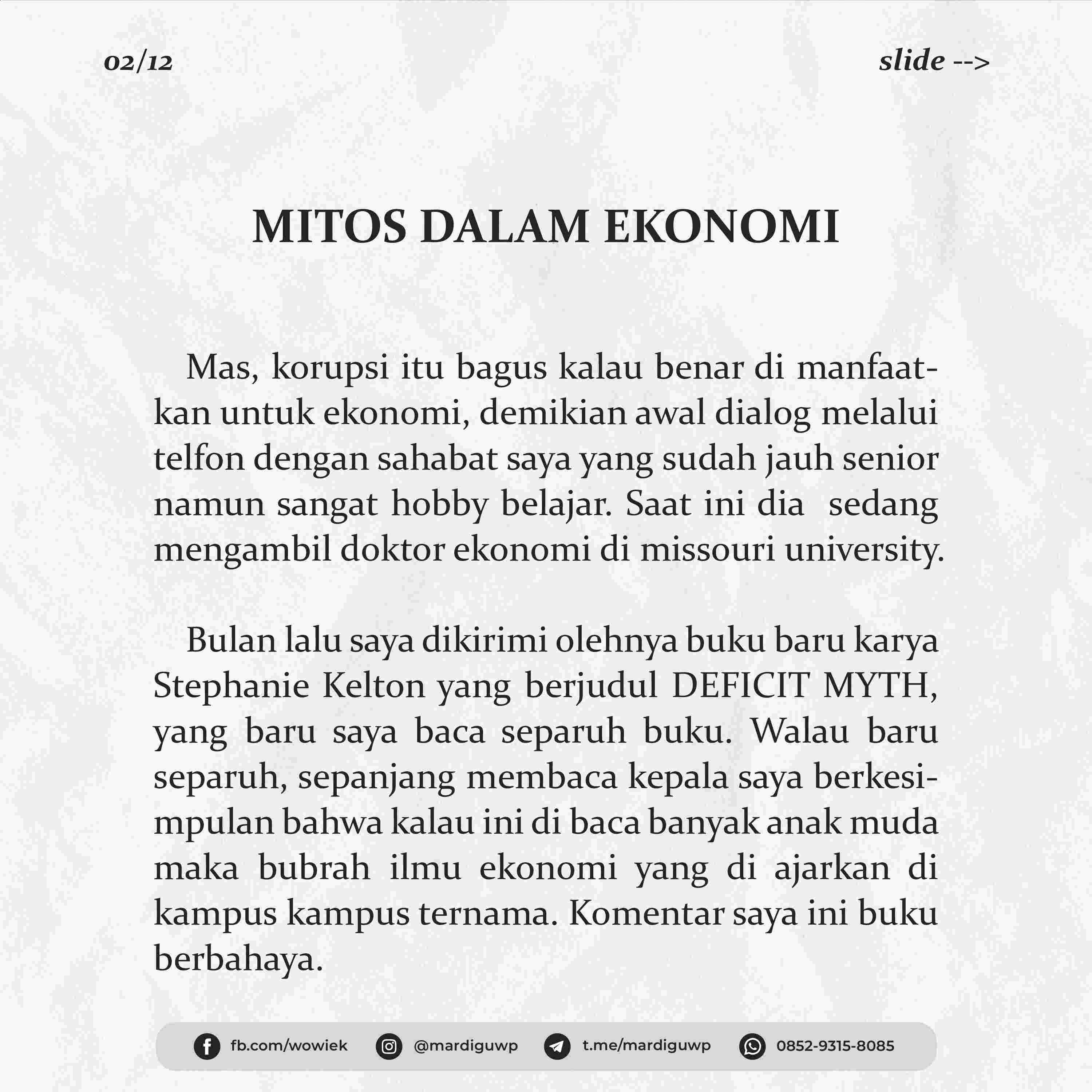 mitos-dalam-ekonomi